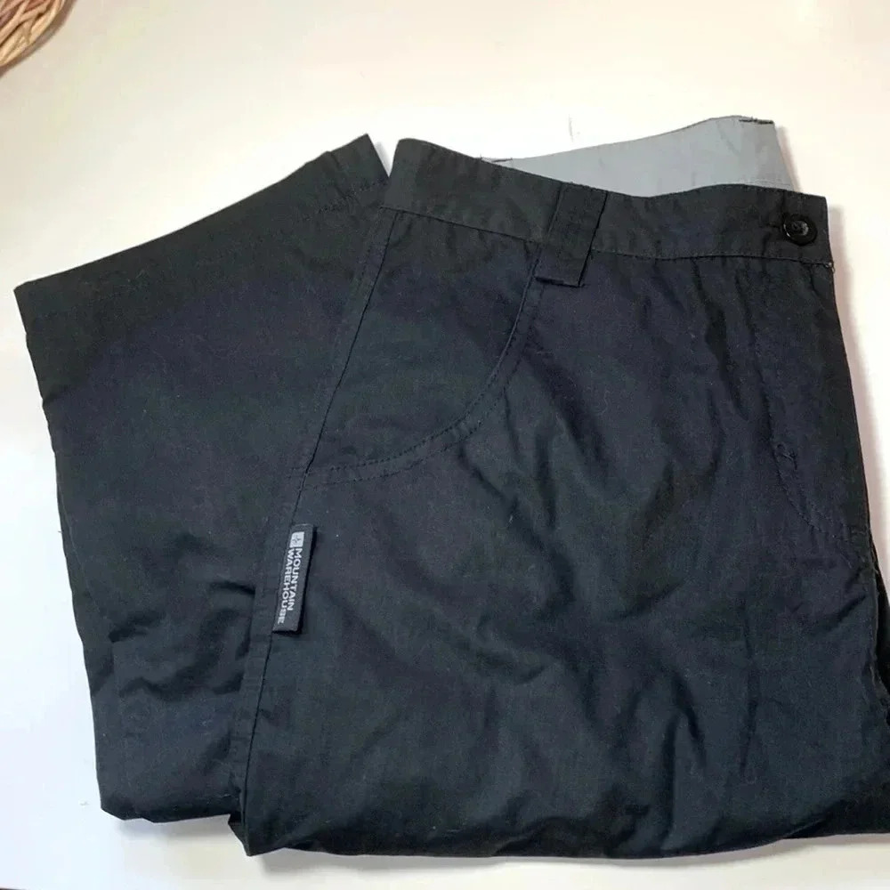 Mountain Warehouse Expedition Women’s Convertible hiking trouser Black Size 6
